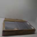 SERWALL HDPE Folding Adirondack Chair with Dual Cup Holder - Composite Adirondack Chair - Black (1 PACK-ORIGINAL)