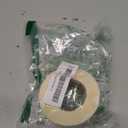L LIKED 500 Stickers Use by 1 x 2 Inch Dissolvable Labels for Food Containers Prep roll of 500 (Green)
