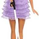 Barbie Fashionistas Doll #228, Blind Doll Wearing Pink Top and Ruffled Skirt with Cane and Sunglasses in Partnership with The American Foundation for The Blind