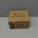 Brightown 2 Pack Solar Christmas String Lights Outdoor, Total 144Ft 400 LED Twinkle Fairy Lights Waterproof with 8 Modes Auto On/Off for Patio Tree Garden Party Home Wedding Decorations (Warm White)