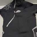 XUKER Women Men Wetsuit 2mm 3mm, Neoprene Wet Suits Front/Back Zip in Cold Water Full Body Dive Suit for Water Sports (Medium, New Arrival 2mm Women Black)