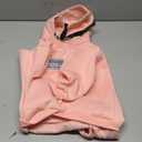 Dog Hoodies Winter Coat for Large Medium Dogs, Pullover 9 Legs Warm Coat Hooded Sweatshirt, Fleece Hoodie for Cold Weather (Pink, 3X-Large) (3XL(Reference Weight 33-53 lbs))