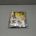 68Pcs Happy Retirement Party Decorations for Men and Women, Black Gold Retirement Party Decorations, Happy Banner, Backdrop, Hanging Swirls, Sash, Balloons, Cake &Food Toppers