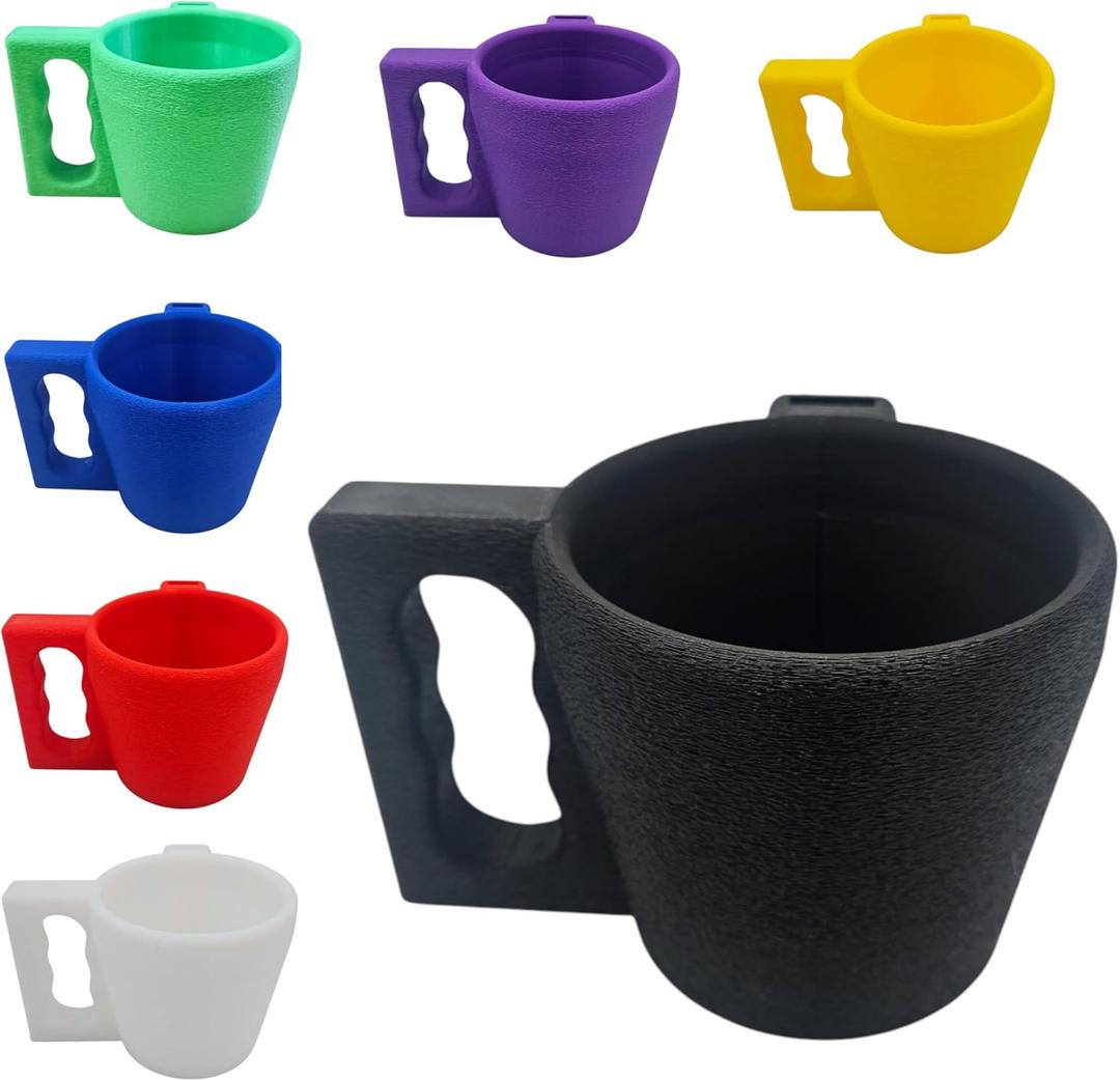 Ice Cream Pint Holder  Fits Standard Pints  Dual Spoon Sockets  Keeps Hands Warm  Fun Unique Designs with Vibrant Colors  Reusable Ice Cream Sleeve - Ramen Noodle Holder (Black)