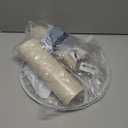 Beige Lamp shades Set of 2, Large Linen Drum Lampshades, 13" Top x 13" Bottom x 10" High Lamp Shade, Replacement Lampshades for Table and Floor Lamps, Pendant Light, Handcrafted, Easy Assembly