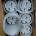 Type B F17T8 LED Replacement, 24 Inch Light Bulb 10W, 2ft LED Tube F20T12 Replacement Bulb for Cabinet,Store,Shop, G13 Base Double Side Power Input Ballast Bypass, Daylight 1250Lm 6 Pack