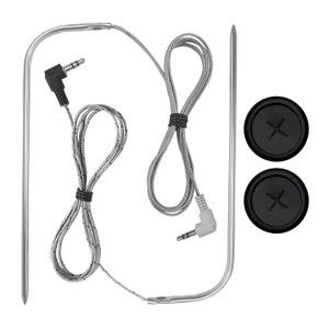 Replacement Meat Probes for Traeger Wood Pellet Grill, 2 Pack High-Temperature BBQ Waterproof Digital Thermostat Probe
