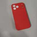 SuydanBox Magnetic for iPhone 17 Pro Max Case, Compatible with MagSafe, [Full Camera Protection][Screen Protector] Silicone Shockproof Protective Phone Case for iPhone 17 Pro Max 6.9", Deep Red