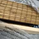 LazBlinds No Drill Bamboo Roman Shades, 39" W x 64" H, Highfield Teak