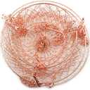 HUANIZI Metal Fruit Basket Anti Deformed Hanging Basket 3 Tiers Foldable Vegetable Organizer Kitchen Food Storage Basket Hanging Baskets for Organizing Heavy Duty Indoor