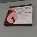 Momcozy Larger Breast Therapy Packs, Hot and Cold Breast Pads with 2 Soft Covers, Breastfeeding Essentials, 2 Pack (pink)