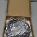 Recessed to Pendant Light Converter Kit - 6 Inch Can Light Conversion, Includes E26 Socket, Mounting Bracket, Round Ceiling Plate & 3D Black Cover