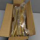 Wedding Arch Backdrop Stand Set of 2 (7.2FT, 6FT),Gold Metal Arch Backdrop Stand,Balloon Arch Stand for Wedding Ceremony Baby Shower Outdoor Indoor Birthday Party Graduation Decoration