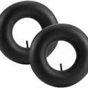 NIGOOLATA 13x5.00-6 Inner Tubes with Straight Valve Stem(2 Pack) - Heavy Duty 5.00-6 Replacement Tire Tubes for Razor Dirt Quad, Lawn Mowers, ATVs, Dirt Bikes