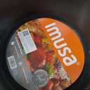 IMUSA USA 10Qt Nonstick Hammered Exterior Dutch Oven with Glass Lid, Gray