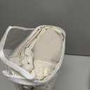 Boho Blackout Curtains 2 Panels 84 Inch for Living Room Bedroom, Beige Linen Texture Farmhouse Curtains with Tassels and Cotton Embroidery Vintage Rustic Western Rod Pocket