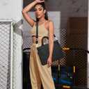 I IHAYNER Puffer Tote Bag for Women Lightweight Top Handle Handbag Large Shoulder Bag with Zipper for Travel Work