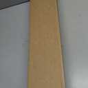 Frameless Shower Door Bottom Seal Shower Sweep with Drip Rail for 3/8" Glass,36" Long, Vinyl, Clear