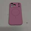 Miracase Magnetic for iPhone 17 Pro Max Case, Compatible with MagSafe, Integrated Silicone Camera Control Cover, 3.0mm Thicken Shockproof Drop Protection Phone Case for 17 ProMax, Blackcurrant