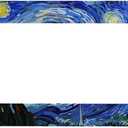 Decorative License Plate Frame Starry Night Car Tag Frame Aluminum Auto License Plate Holder for Men Women (12 x 6 Inch, Multi-0012)