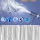 BEAUTURAL Steamer for Clothes, Portable Garment Wrinkle Remover, Fast 30s Heat-up, Foldable and Handheld, 120V Only, Blue