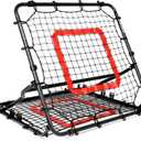 Storgem Baseball Softball Rebounder Net, Pitch Back Rebound Net,Soccer Rebound Net, Fielding Rebounder,Double Sided Adjustable Multi-Sports Pitching Rebound Net for Throwing Practice