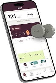 Stelo Glucose Biosensor & App by Dexcom  A Leader in Continuous Glucose Monitoring (CGM). 24/7 Tracking & Personalized Insights to Reveal Patterns. 2Pack (Up to 15 Days Each). iOS & Android.