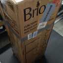 Brio Moderna Bottom Load Water Cooler Dispenser - Tri-Temp, Adjustable Temperature, Self-Cleaning, Touch Dispense, Child Safety Lock, Holds 3 or 5 Gallon Bottles, Digital Display and LED Light