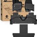 Nilight TPE Floor Mats for Ford Expedition Max | Lincoln Navigator L 7 Seats 2025 2026 All Weather Custom Fit Heavy Duty Floor Liners