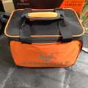 ETENWOLF VORTEX S6 Tire Inflator Portable Air Compressor for Heavy-duty Vehicle, Cordless Air Pump for Car & Inflatables with 19200 mAh Battery, 100% Duty Cycle & Dual Cylinder Bike Pump, Vivid Orange