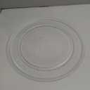 Rotaglass 16" Microwave Glass Turntable Plate, 16" / 40.6cm Microwave Tray Replacement Glass Plate, Glass Tray Replacement for LG, GE, Magic Chef, Hotpoint, Panasonic, Kenmore, etc.