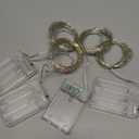 4-Pack Fairy Lights Battery Operated with Timer, Waterproof 16FT 50 LED String Lights Indoor Outdoor, Cuttable Starry Fairy Lights for Home Bedroom Classroom Dorm Wedding Christmas Decor (Warm White)