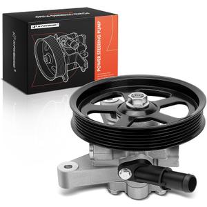 A-Premium Power Steering Pump with Pulley Compatible with Honda Odyssey 2005-2010, Pilot 2005-2008 & Acura MDX 2007-2013, V6 3.5L 3.7L, Replace # 56110RGL305, 56110RGLA01