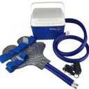 Cold Therapy Machine by Polar Sport - Ice Water Circulation System with Large Adjustable Cold Pad for Pain in the Knee, Shoulder, Ankle, Neck and Recovery After Surgery with Pump (Mini)