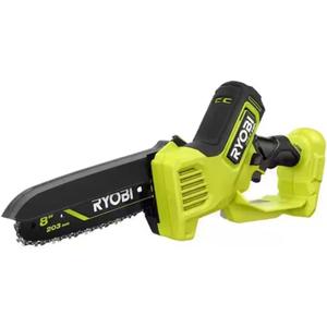 RYOBI 18V Brushless 8 in. Battery Compact Pruning Mini Chainsaw (Tool Only), 
Product Dimensions	12"L x 6"W x 6"H