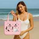 4Pcs Hooks Set Accessories Compatible for Bogg Bag, Insert Carabiner Key Chain Holder Charms, Compatible for Small & Large Beach Bags