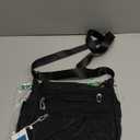 NOTAG Crossbody Bag for Women Waterproof Shoulder Purses Messenger Bag Casual Nylon Purse Handbag (Small, Black-RFID)