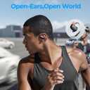 occiam Bluetooth Open-Ear Headphones & Earbuds Real-Time 164 Languages Translation Earbuds 80H Playtime Wireless Sport Earphones for Running Workouts Black