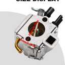 Anxingo C3A-S31A Carburetor Replacement for Stihl 034 036 MS340 MS350 MS360 360Pro Chainsaw Replaces 1125 120 0651