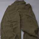 Barrel Overalls Jumpsuits for Women Casual Loose Baggy Jeans Pants Sleeveless Bib Jumpers with Pockets (X-Large, Army Green)