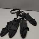 CDQL Dog Boots Leggings - Adjustable Suspender Boots for Dogs Protect Against Hot Pavement, Rain, Snow and Mud - Anti Slip Dog Shoes, Waterproof Dog Boots with Leggings for Rainy Day, Medium