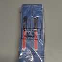 Weewooday 2 Pack 11 Inch Safety Air Traffic Control Wands, LED Signal Traffic Wand Flashlight Control Safety Baton Flashlight Signal Wand for Parking Guides, Aircraft, Car Directing(Red and Blue)