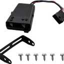 Proportional Trailer Brake Controller 8508211 with LED Digital Display Compatible with 1-4 Axle Heavy Duty Towing Trailers RV Trucks and Load,Plug and Play