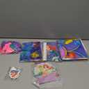 Ariel Birthday Party Supplies, Party Decorations Set Include Banner, Backdrop, Tablecloth, Balloons, Hanging Swirls, Cake Cupcake Toppers for Girls Little Mermaid Party Decorations