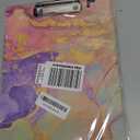 Fashion Clipboard, A4 Letter Size Wooden Decorative Clipboards for Teacher, Nurse, Doctor,Student and Kids, Cute Design for Standard Size 12.2" x 8.9" (C-Pink Purple Marble)