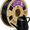 OVERTURE ASA Filament 1.75mm, 1kg Spool (2.2lbs) 3D Printer Filament, Premium Anti-UV, ASA Filament Perfect for Printing Outdoor Functional Parts, Dimensional Accuracy +/- 0.02 mm (Black)