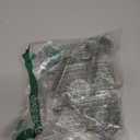 Ivilon Drapery Treatment Window Curtain Rod - Faceted Hexagonal 1 inch Pole. 72 to 144 Inch. Satin Nickel