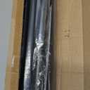 Black Shower Curtain Rod 31 to 92 Inch,1 Inch Diameter Adjustable Spring Tension Stainless Steel Telescoping Rod,Easy Install,No Rust