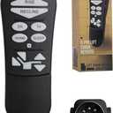 ZKAD-5 5 Pin Lift Chair Remote Only Fit for 2 Motors Golden and Ultra Comfort Chairs with 11 Button(Include SIT or Home, Not Twilight) Remote, Recliner Hand Control Part 5-Years Free Replacement