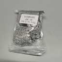 WILLBOND 8 Yards 4 Rolls Bling Crystal Rhinestone Ribbon Silver Bling Rhinestone Diamond Flower Shape Mesh Ribbon Lace Decor for Cake Crafts DIY Wedding Birthday Party Decorations Phone Car Supplies